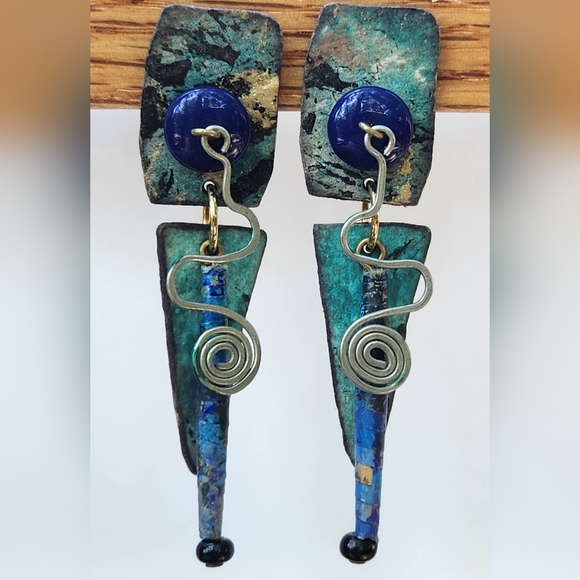 Boho Dangle Earrings - Picture 3 of 3